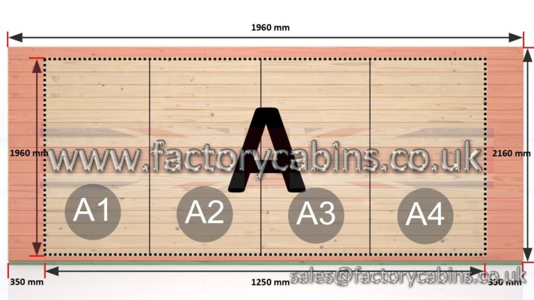 Factory Cabins Ilfracombe 4.15 m x 2.95 m - Factory Log Cabins