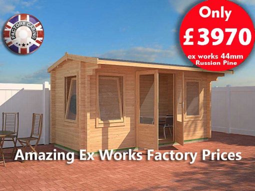 Factory Cabins Northampton 4 5 X 2 0m Log Cabins Free Delivery